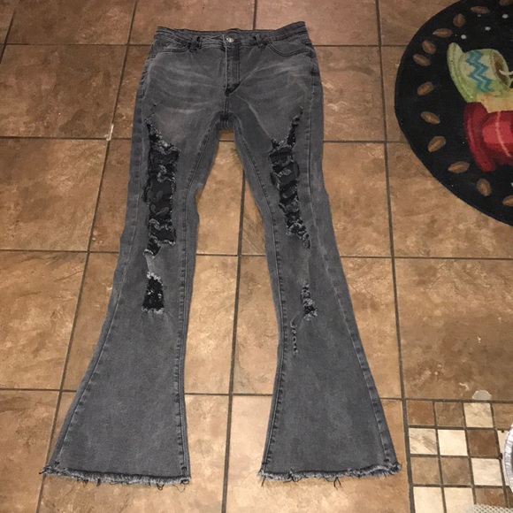 SHEIN Denim - Junior’s Shein Distressed Jeans